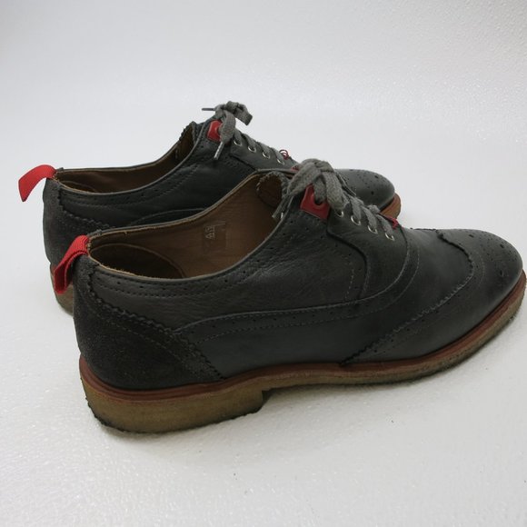 NOBRAND Wingtip Leather Medallion Toe Casual Dress Footwear Oxfords 41 main image 7